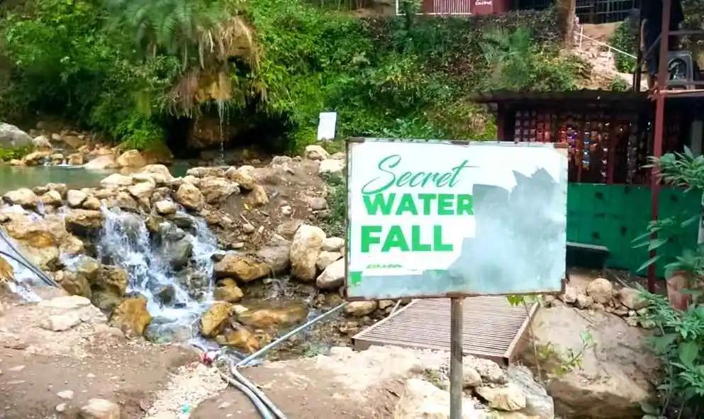 secret waterfall rishikesh photos