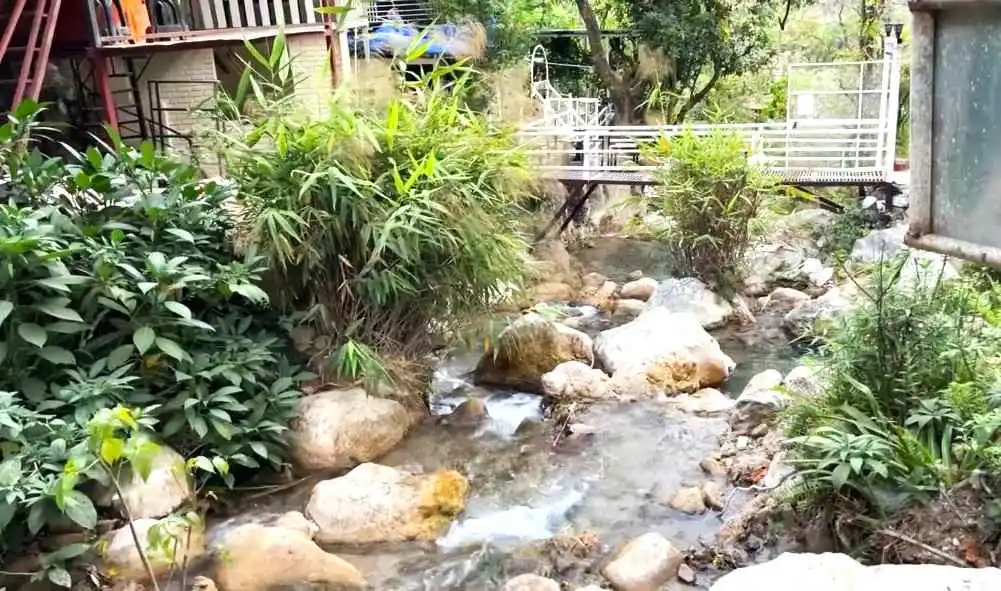 secret waterfall rishikesh photos